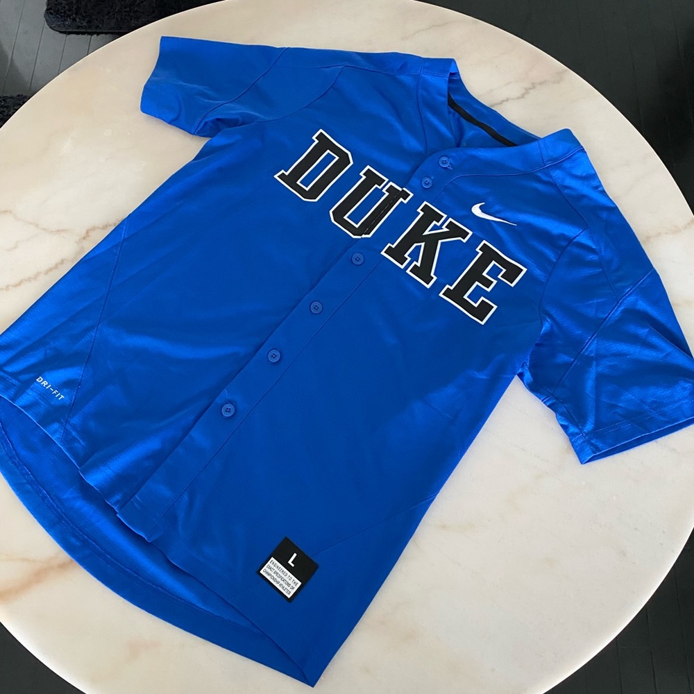Nike Duke Blue Devils Baseball Jersey